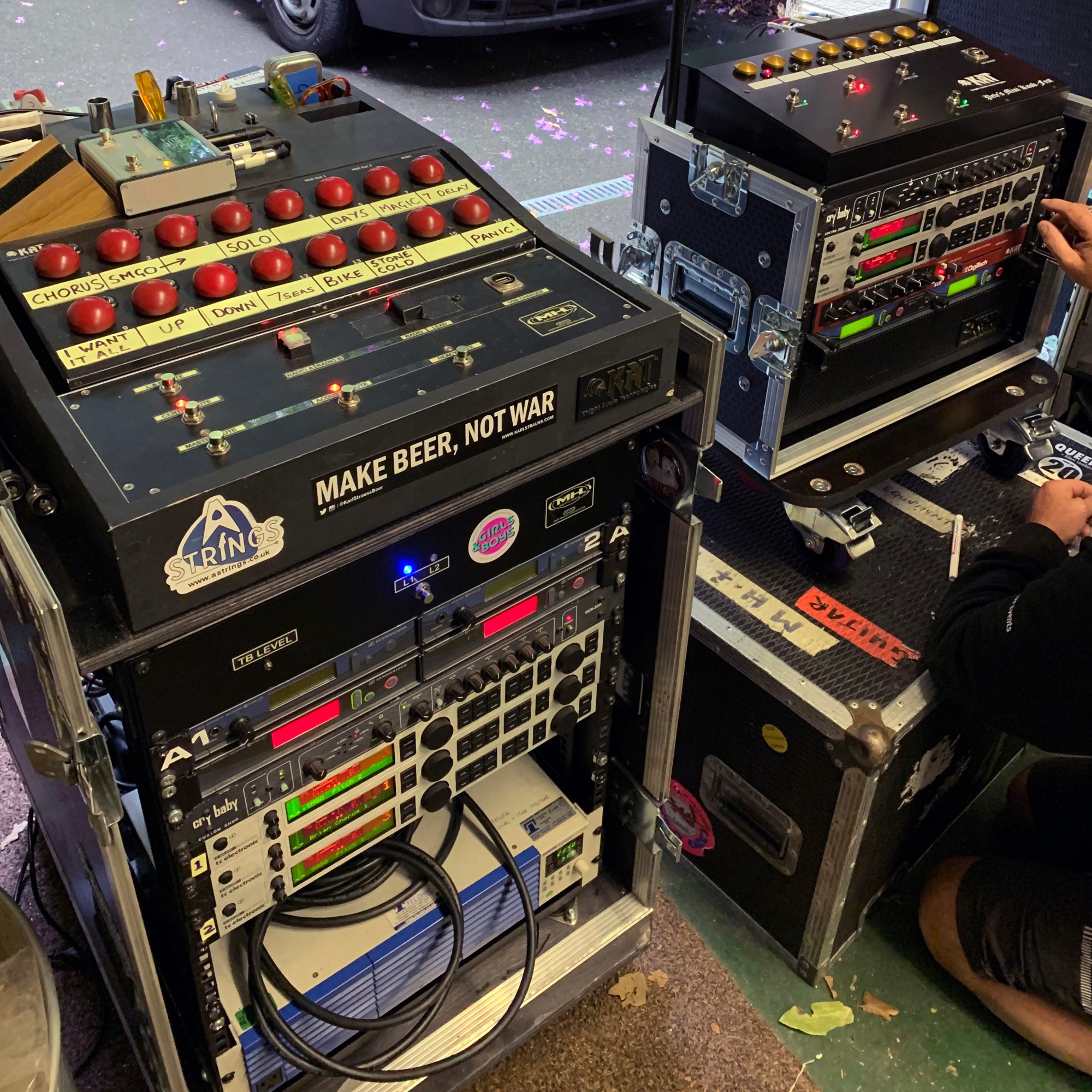 Brian May’s Live Rig, Past and Present – dsgb